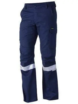 Bisley Workwear Work Wear NAVY (BPCT) / 77R BISLEY WORKWEAR 3M TAPED INDUSTRIAL ENGINEERED CARGO PANT BPC6021T